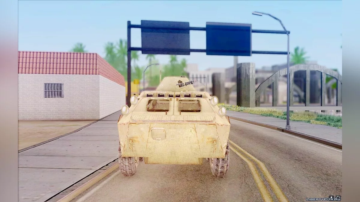 БТР-70 из S.T.A.L.K.E.R. / GTA San Andreas