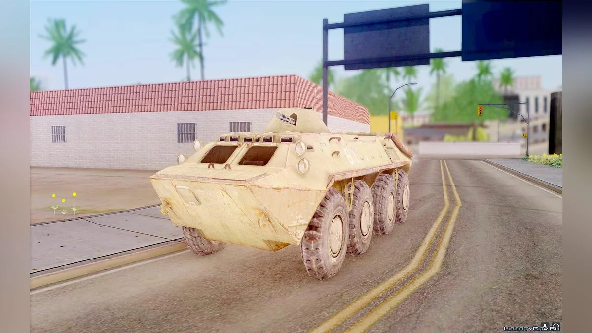 БТР-70 из S.T.A.L.K.E.R. / GTA San Andreas