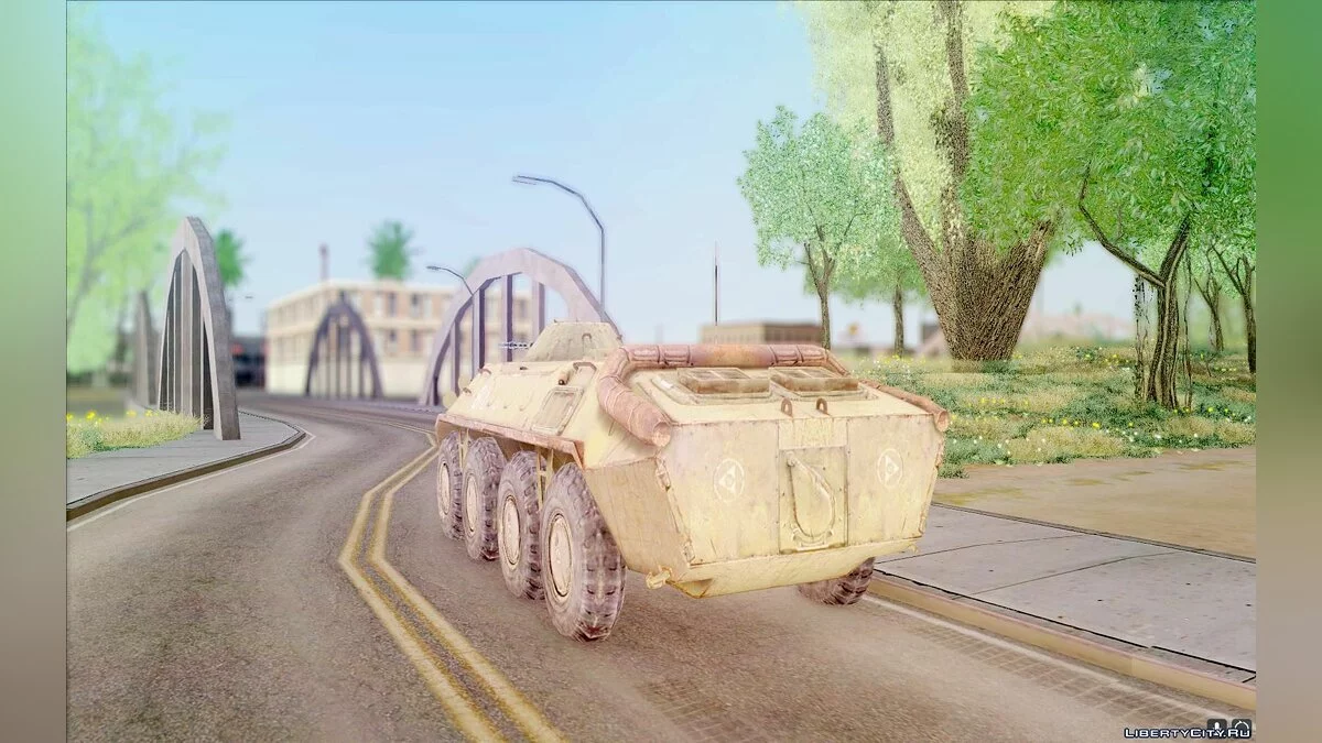 БТР-70 из S.T.A.L.K.E.R. / GTA San Andreas