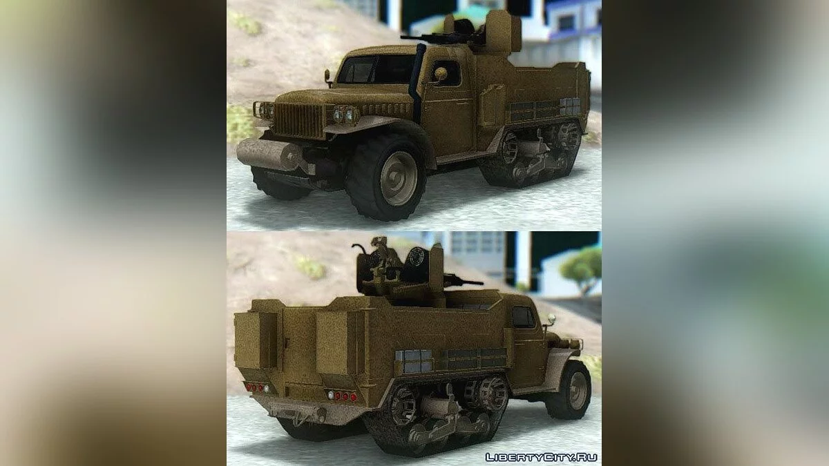 GTA V Bravado Half-Track Twin-Machinegun / GTA San Andreas