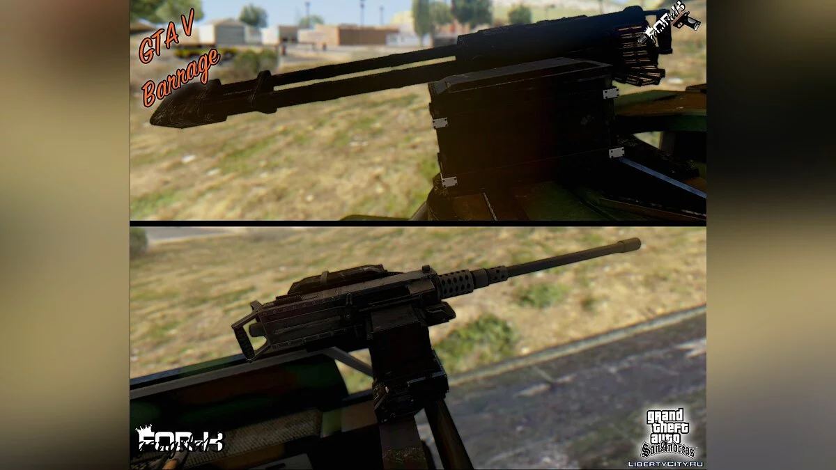 GTA V Barrage / GTA San Andreas