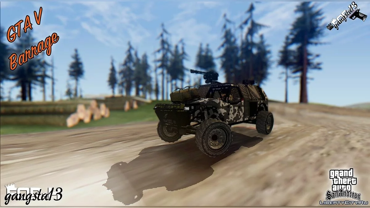 GTA V Barrage / GTA San Andreas