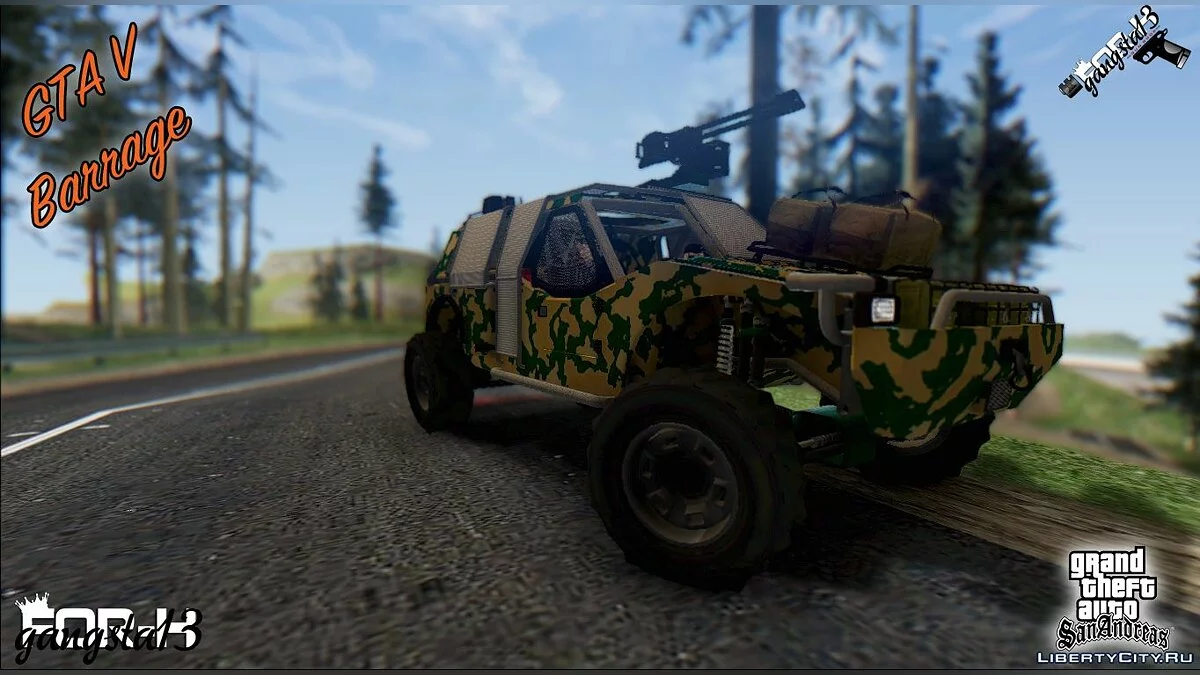 GTA V Barrage / GTA San Andreas