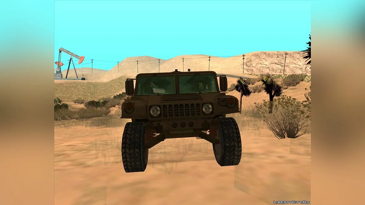 B.S.A.A. Humvee из Resident evil 5 / GTA San Andreas