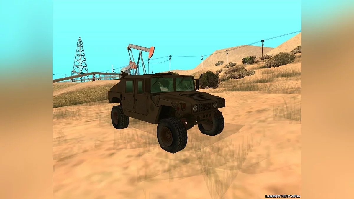 B.S.A.A. Humvee из Resident evil 5 / GTA San Andreas