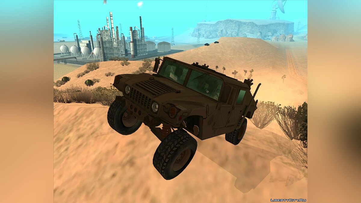 Скачать B.S.A.A. Humvee из Resident evil 5 для GTA San Andreas