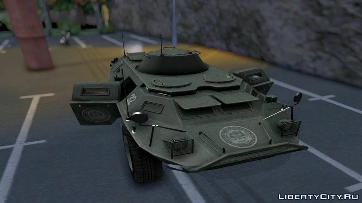 APC из GTA TBoGT / GTA San Andreas