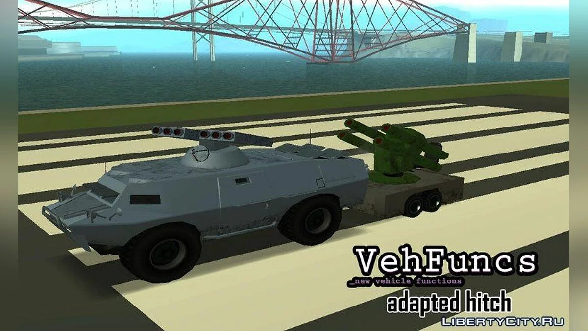 GTA 5 HVY APC (S.A.M. Turret) / GTA San Andreas