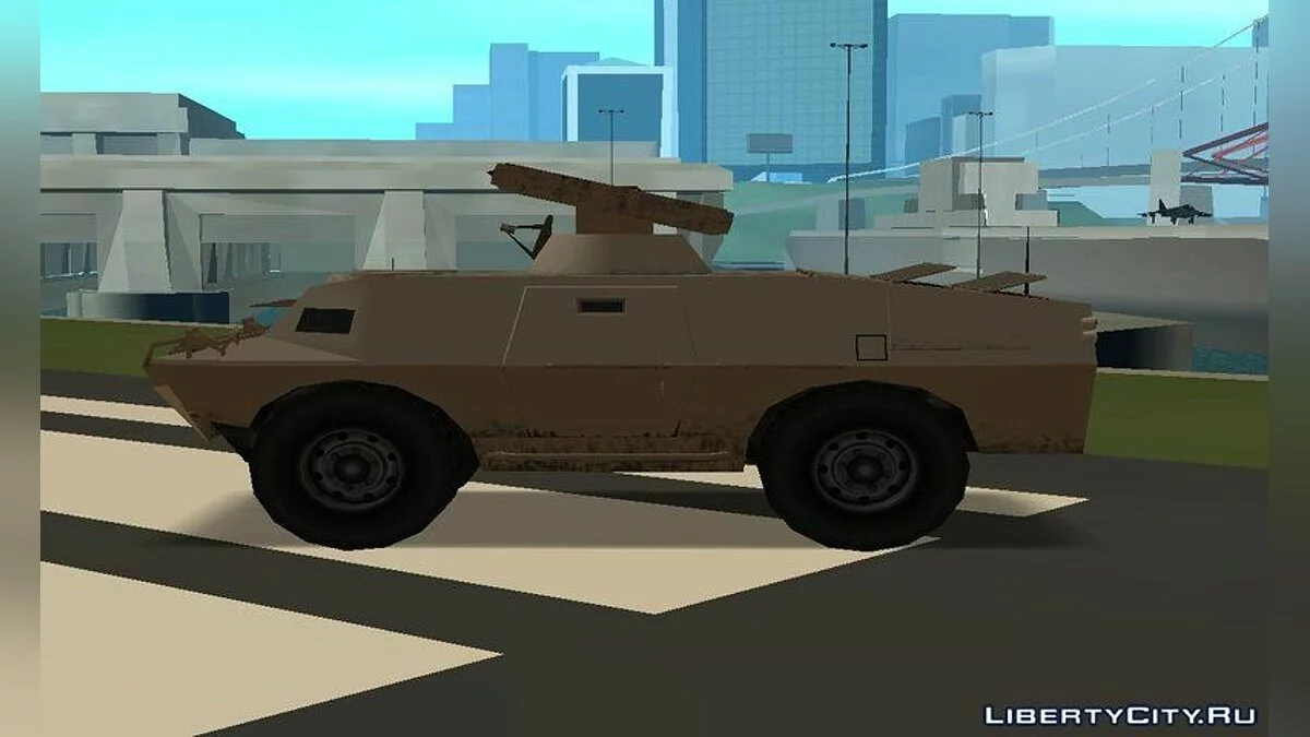 GTA 5 HVY APC (S.A.M. Turret) / GTA San Andreas