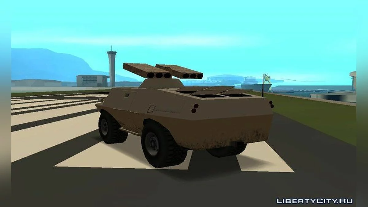 GTA 5 HVY APC (S.A.M. Turret) / GTA San Andreas