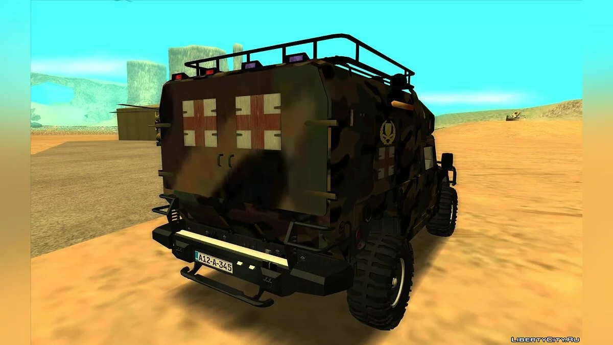 OSBIH Ambulantni dzip / GTA San Andreas
