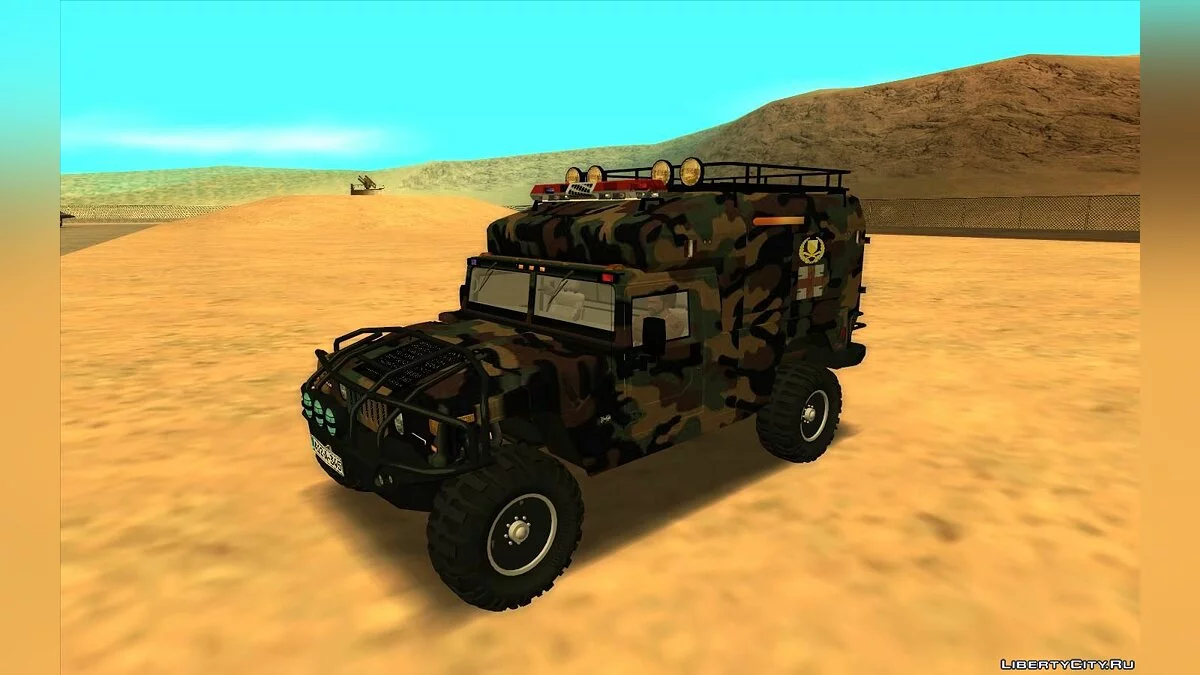 OSBIH Ambulantni dzip / GTA San Andreas