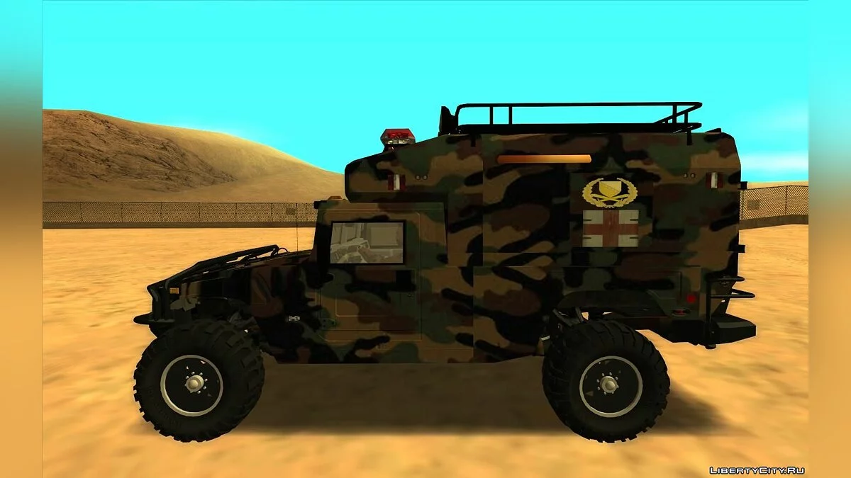 OSBIH Ambulantni dzip / GTA San Andreas