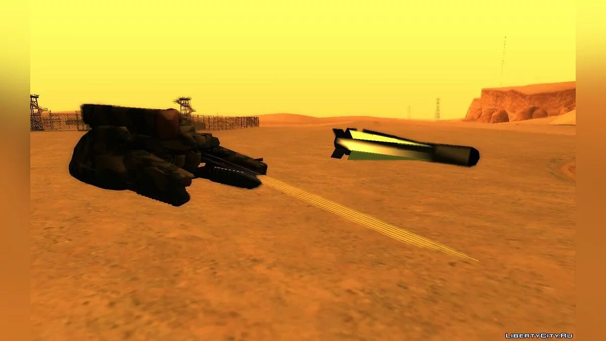 Шагоход из игры Metal Gear Solid 3 / GTA San Andreas
