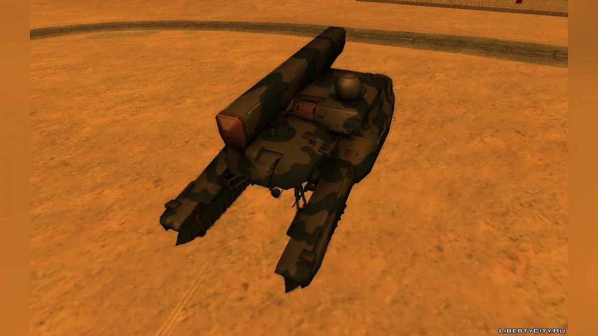 Шагоход из игры Metal Gear Solid 3 / GTA San Andreas