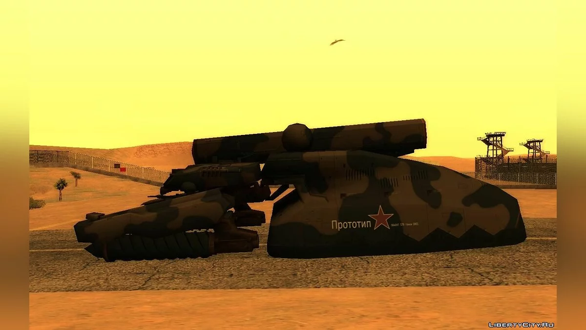 Шагоход из игры Metal Gear Solid 3 / GTA San Andreas