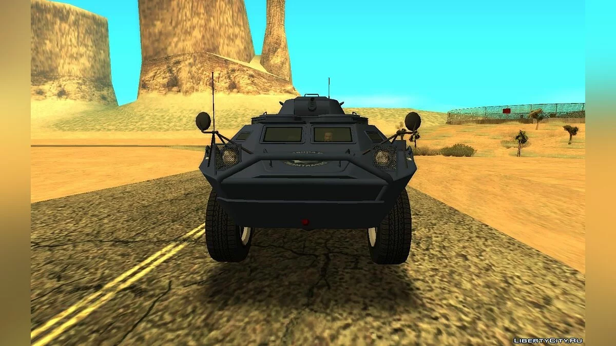 SWAT Van APC Edit из GTA 4 EFLC (TBOGT) / GTA San Andreas