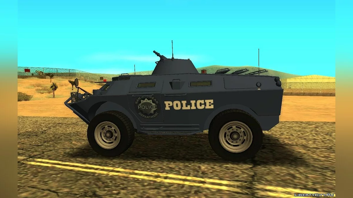 SWAT Van APC Edit из GTA 4 EFLC (TBOGT) / GTA San Andreas