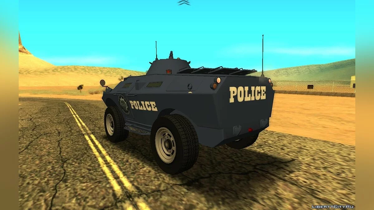 SWAT Van APC Edit из GTA 4 EFLC (TBOGT) / GTA San Andreas
