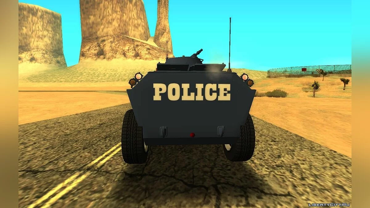 SWAT Van APC Edit из GTA 4 EFLC (TBOGT) / GTA San Andreas