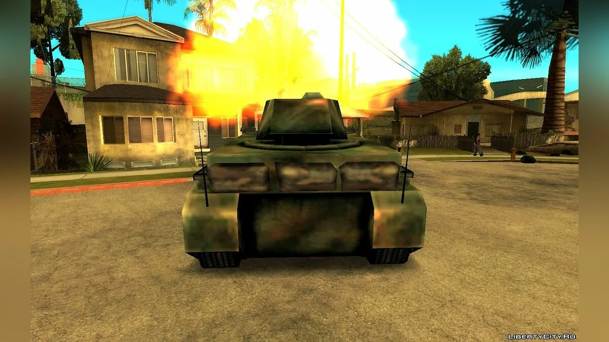 Танк из GTA Vice City в San Andreas стиле / GTA San Andreas