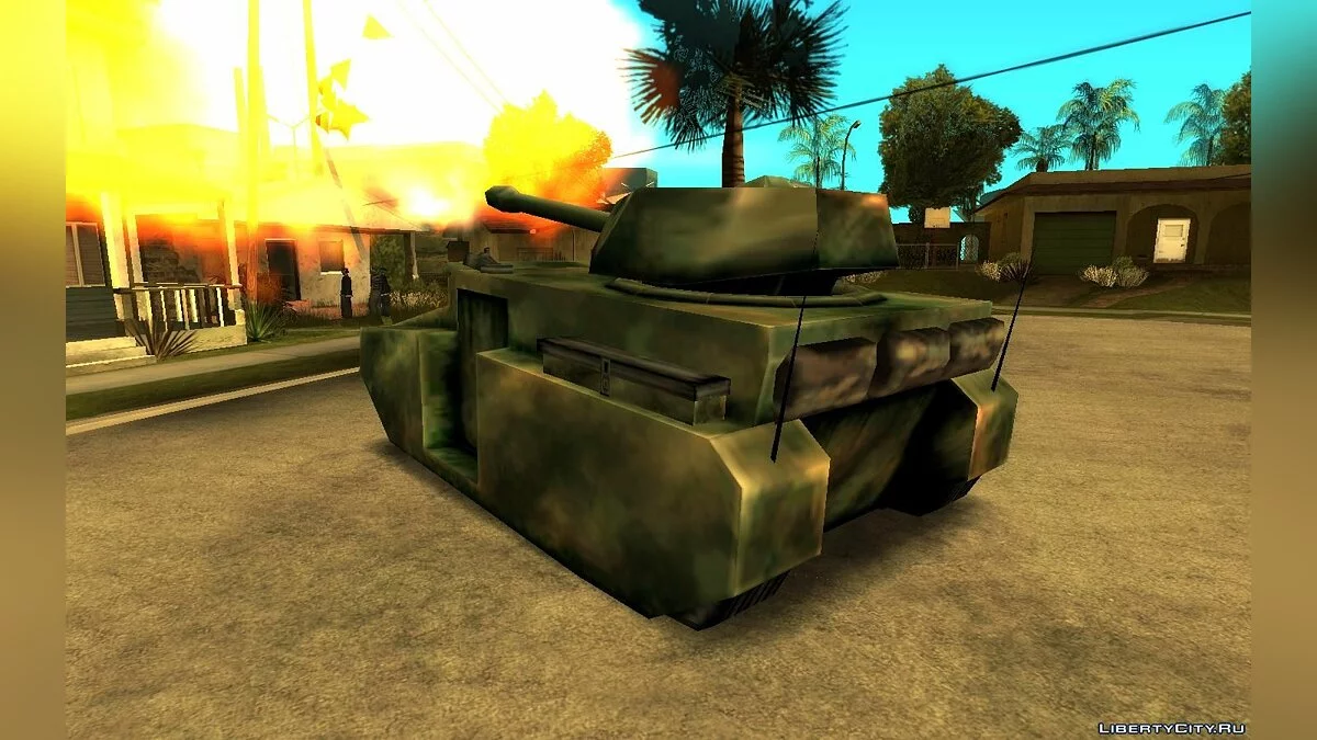 Танк из GTA Vice City в San Andreas стиле / GTA San Andreas