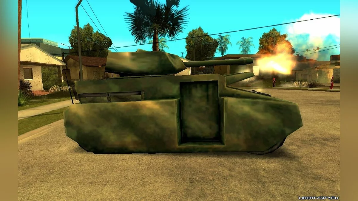 Танк из GTA Vice City в San Andreas стиле / GTA San Andreas
