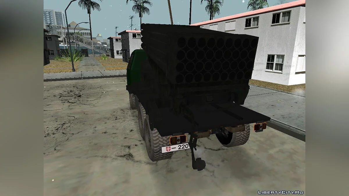 TAM 110 Serbian Military vehicle / GTA San Andreas