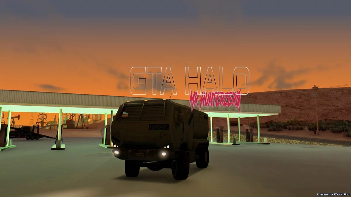 Cargo Truck UNSC / GTA San Andreas