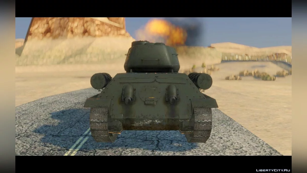 T-34-85 - Rudy 102 / GTA San Andreas