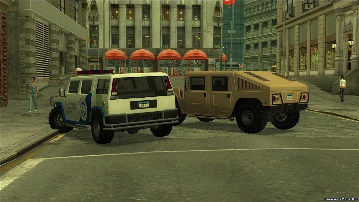 GTA 3 Mammoth Patriot / GTA San Andreas