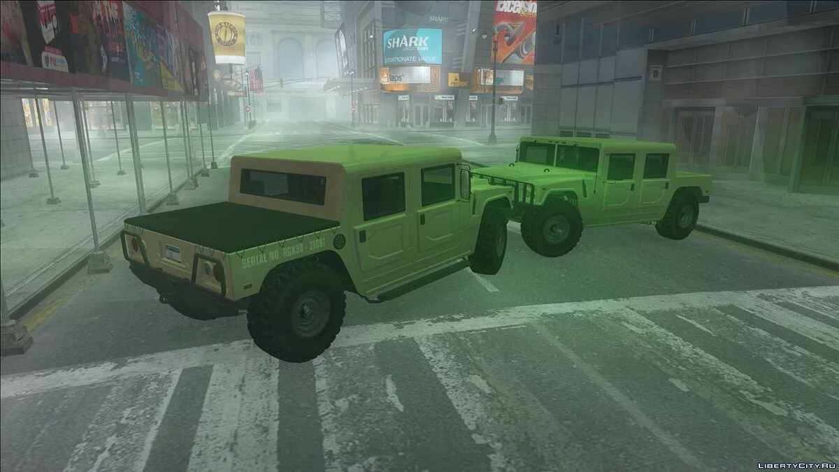 GTA 3 Mammoth Patriot / GTA San Andreas