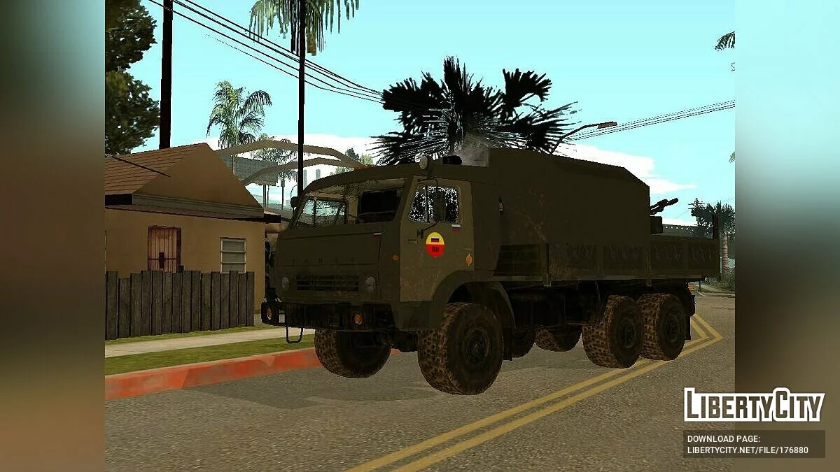 КАМАЗ 5350 / GTA San Andreas