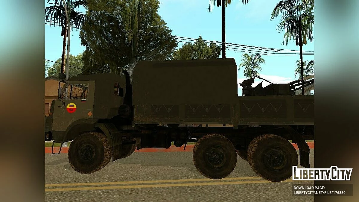 КАМАЗ 5350 / GTA San Andreas