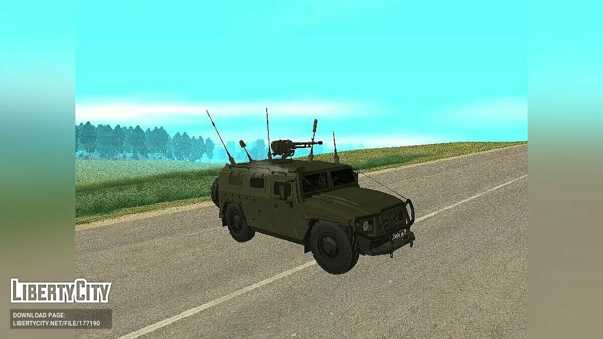 ГАЗ 2330 ТИГР / GTA San Andreas