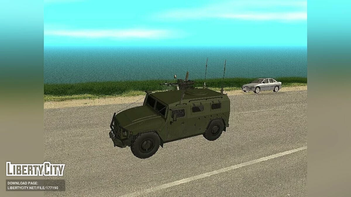 ГАЗ 2330 ТИГР / GTA San Andreas