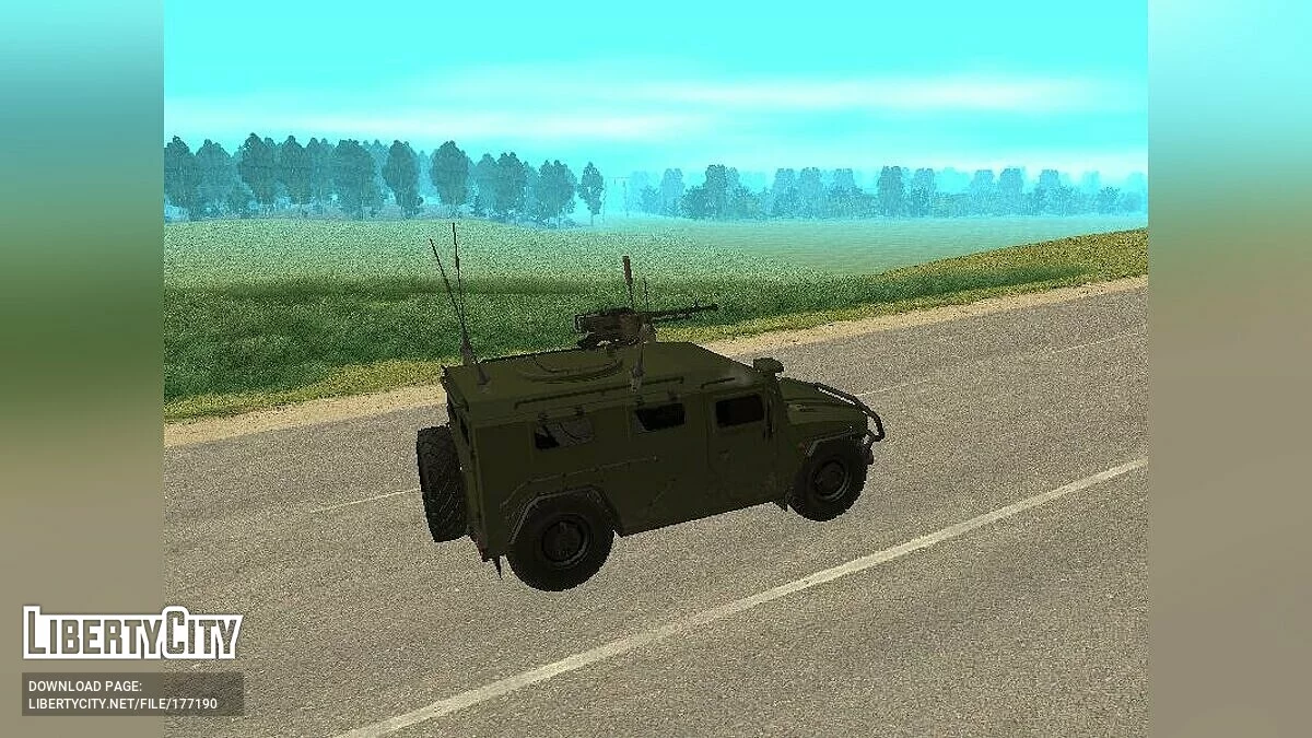 ГАЗ 2330 ТИГР / GTA San Andreas
