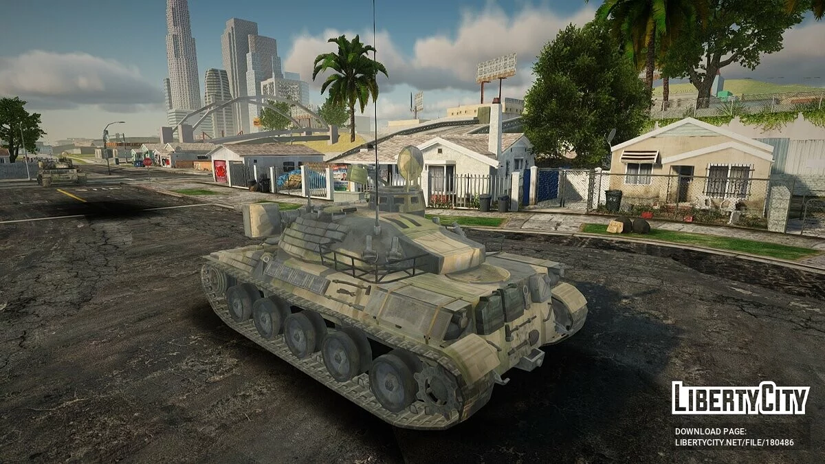 Jaguar Heavy Tank из Mercenaries 2 World in Flames / GTA San Andreas