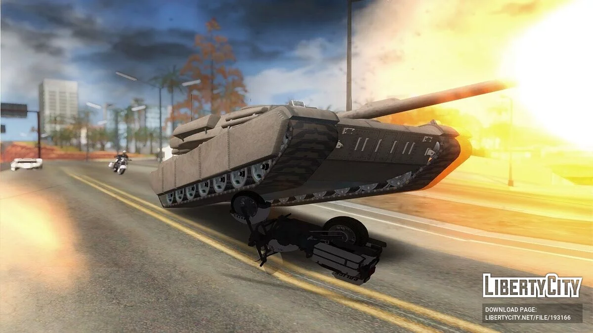 Rhino [HD Unvierse Style] / GTA San Andreas