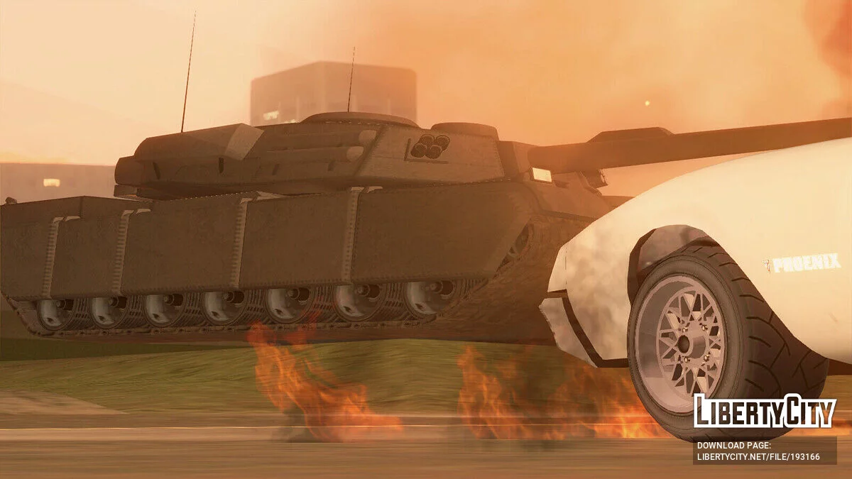 Rhino [HD Unvierse Style] / GTA San Andreas