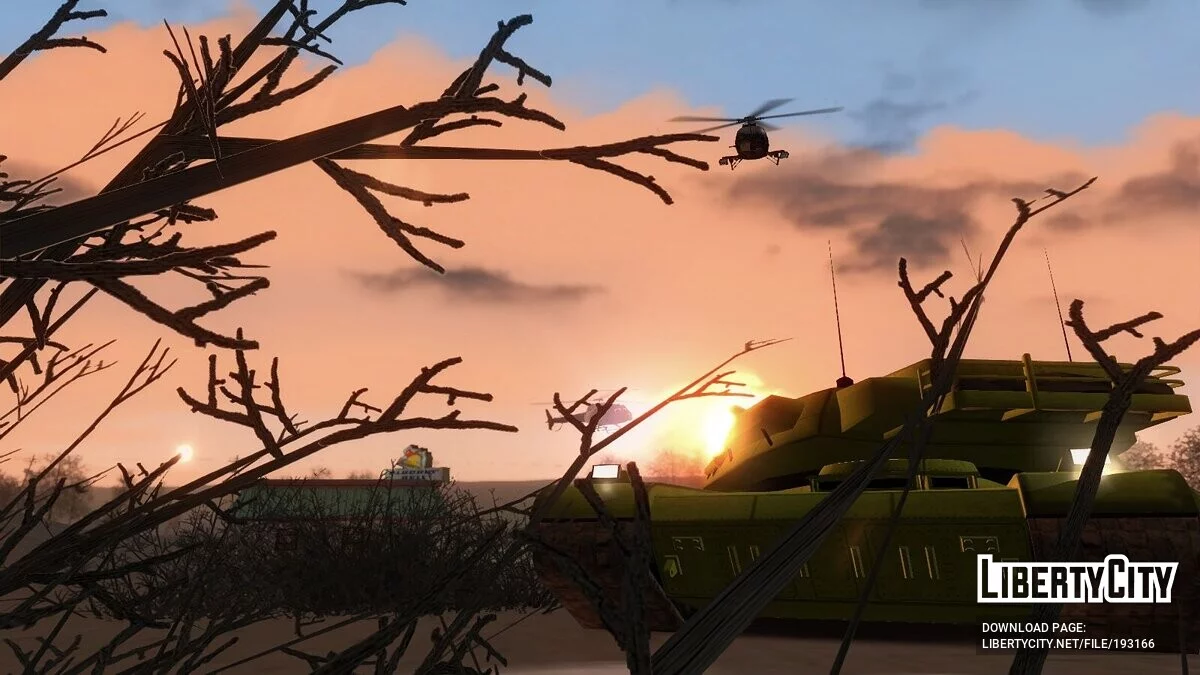 Rhino [HD Unvierse Style] / GTA San Andreas