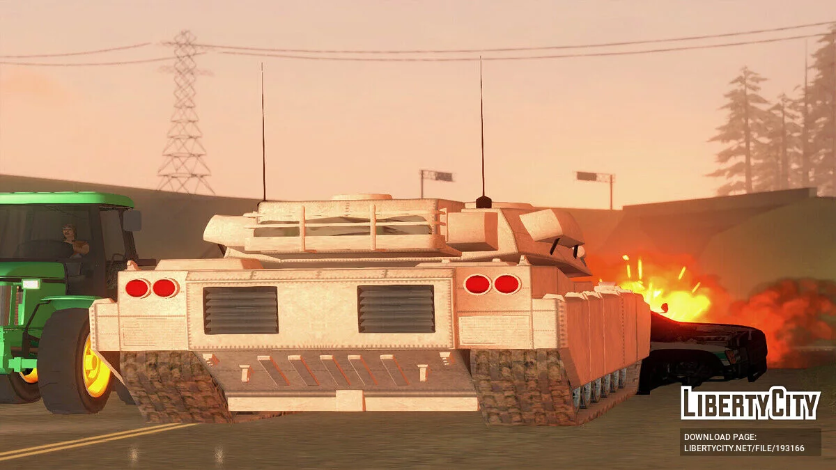 Rhino [HD Unvierse Style] / GTA San Andreas