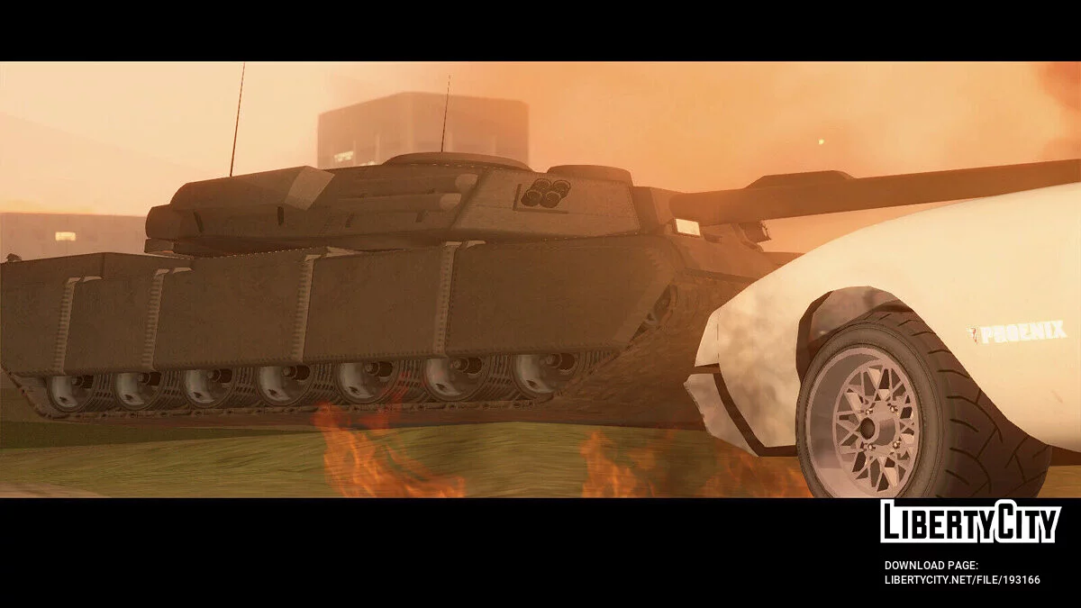 Rhino [HD Unvierse Style] / GTA San Andreas