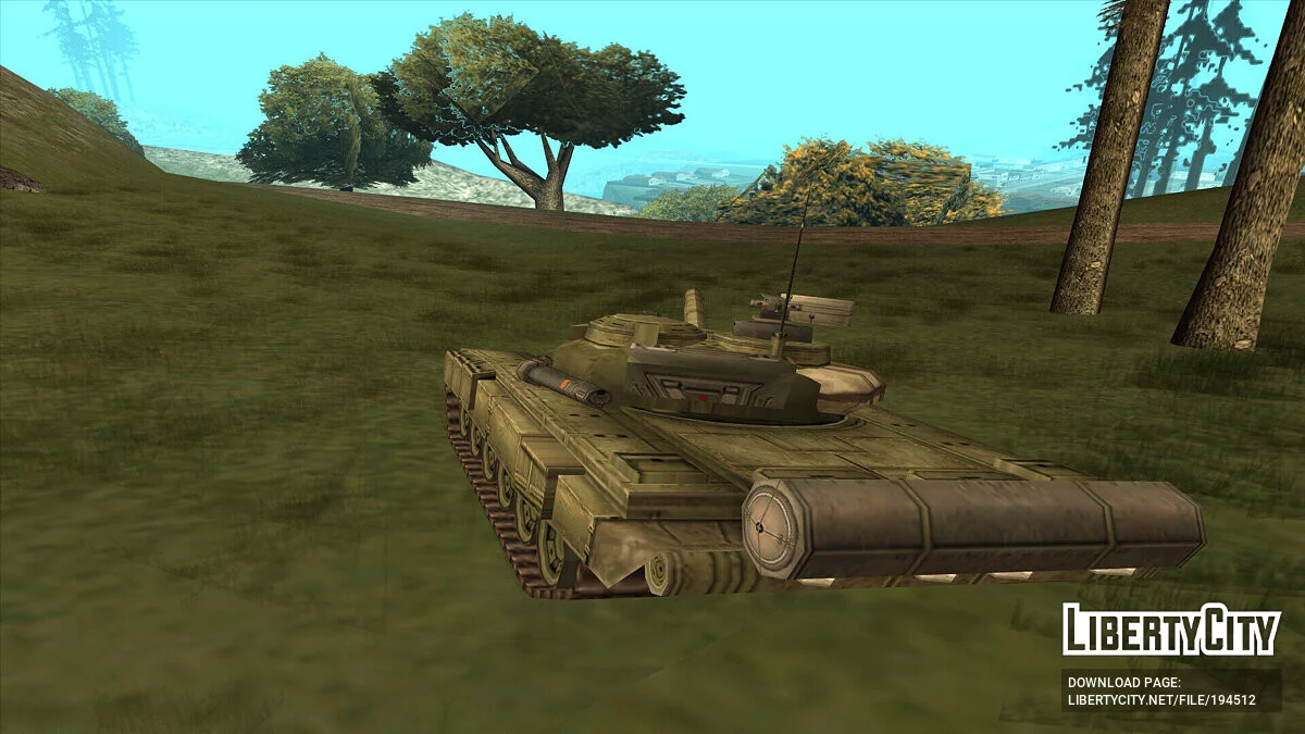 Т72 обр. 1973 / GTA San Andreas