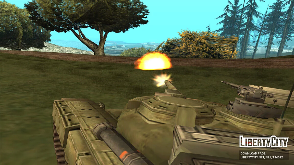 Т72 обр. 1973 / GTA San Andreas