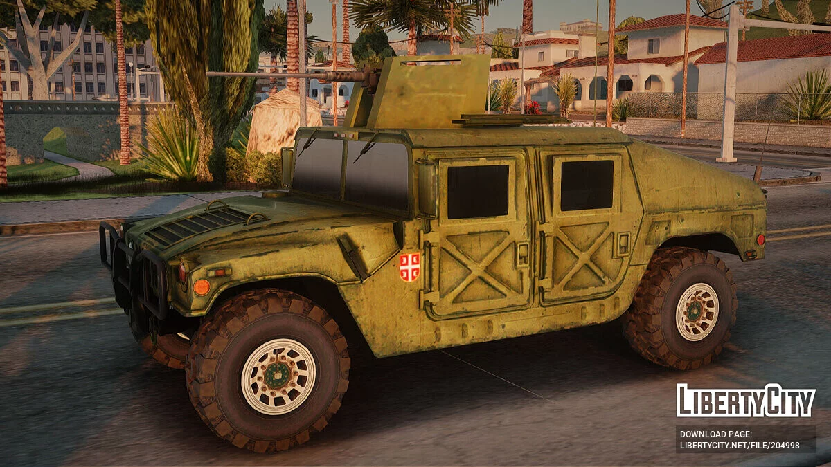 Humvee Serbian Army / GTA San Andreas