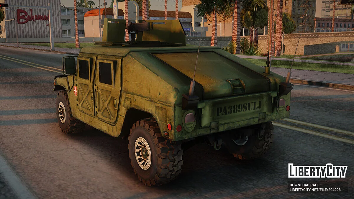 Humvee Serbian Army / GTA San Andreas