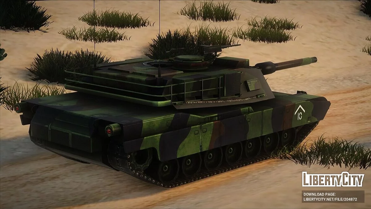 M1A1HA Abrams из Wargame: Red Dragon / GTA San Andreas