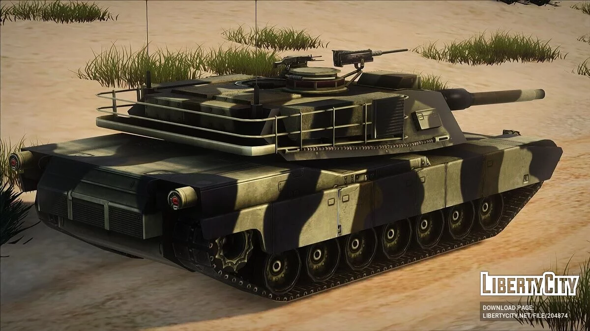 M1A2 Abrams из Wargame: Red Dragon / GTA San Andreas