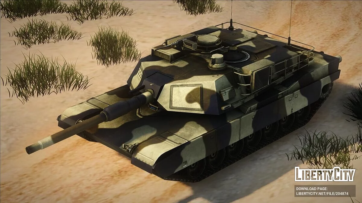 M1A2 Abrams из Wargame: Red Dragon / GTA San Andreas
